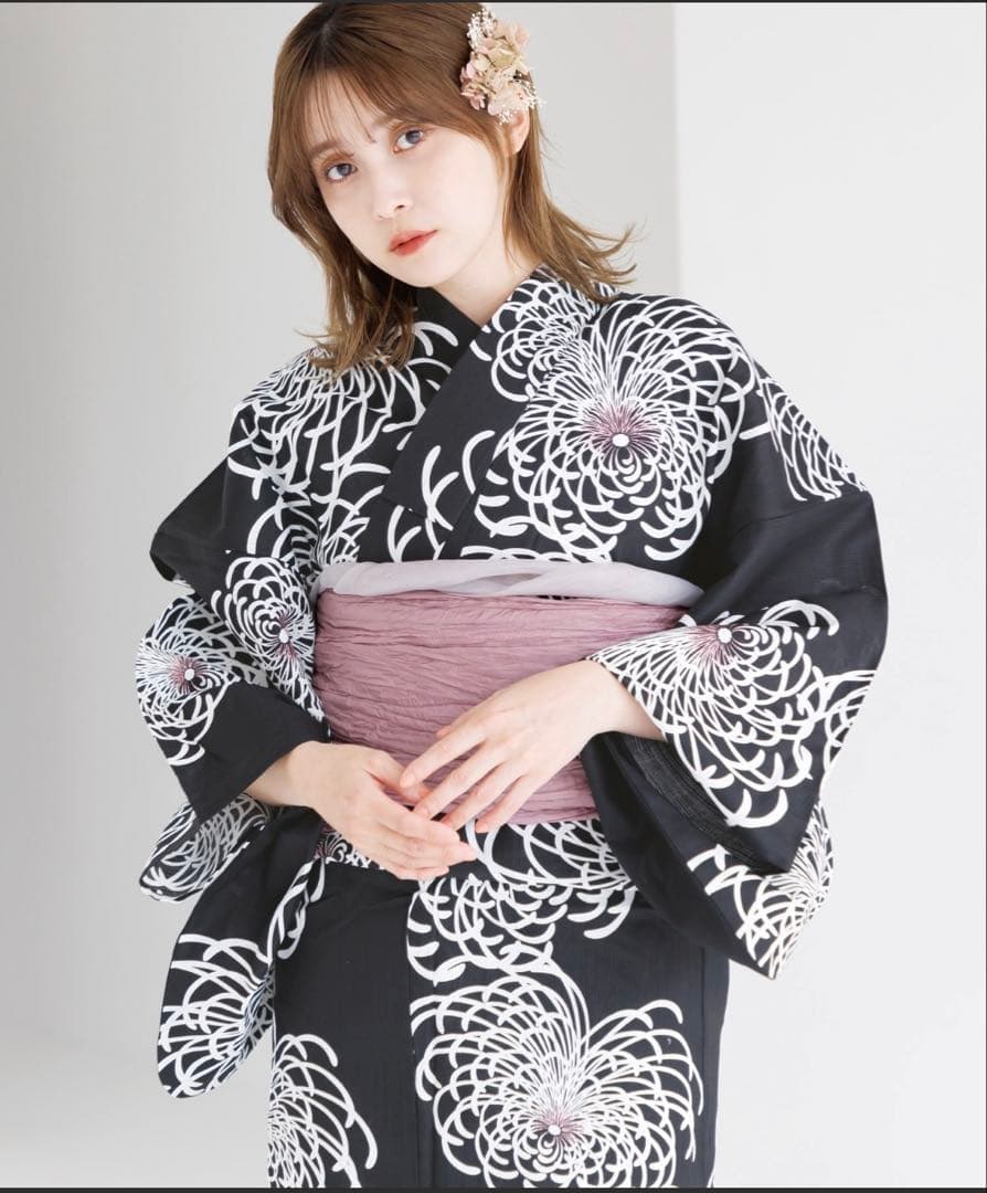 ディータ　月夜の乱菊しらべ　浴衣　帯の2点セット 月夜の乱菊しらべ | Dita（ディータ）オフィシャルストア