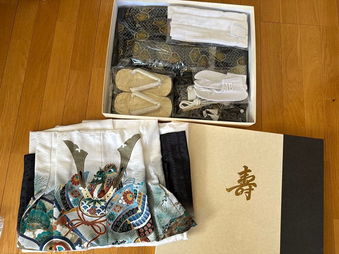 子供用 着物セット 七五三 五歳袴 フルセット 七五三 着物 5歳 羽織袴セット 男の子 10点フルセット 着付け