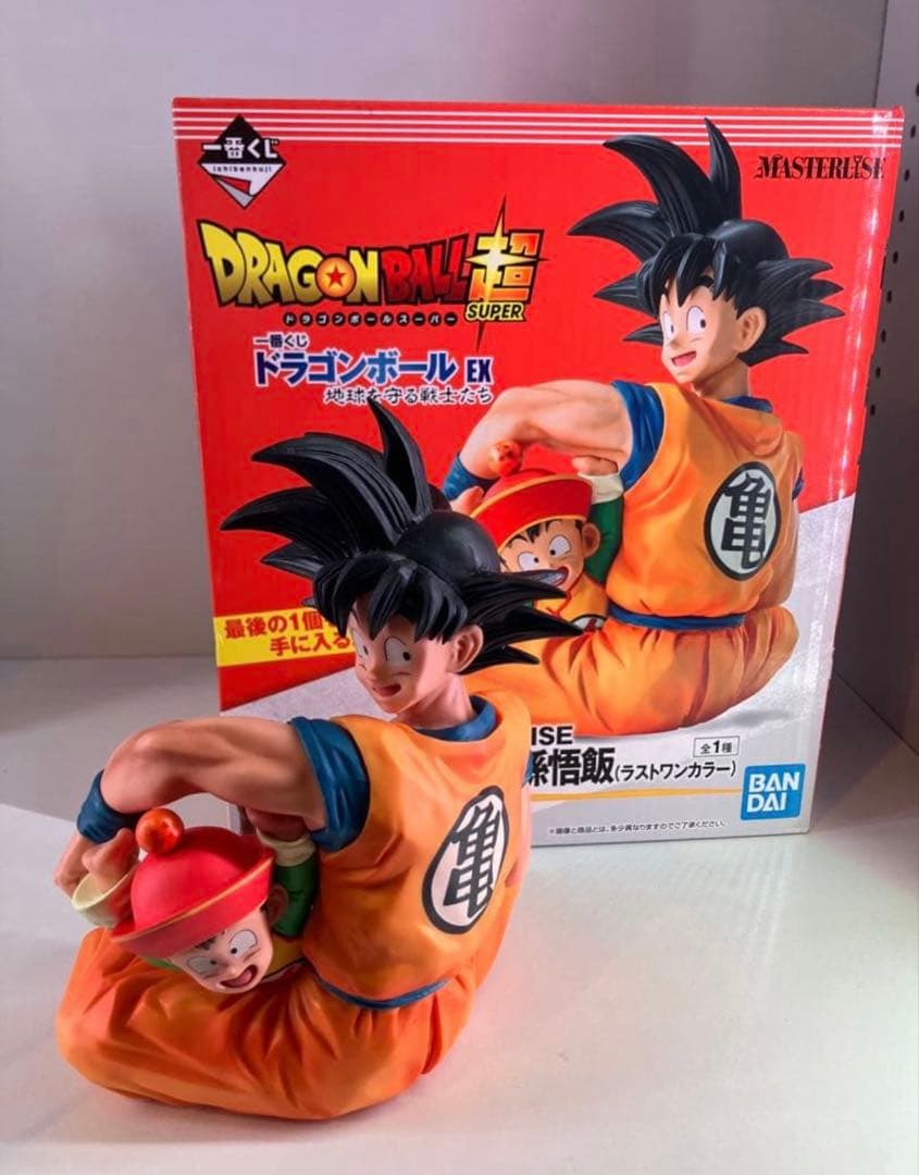 ドラゴンボール　一番くじ　地球を守る戦士たち　ラストワン賞　孫悟空&孫悟飯 一番くじ ドラゴンボール EX 地球を守る戦士たち｜一番くじ倶楽部