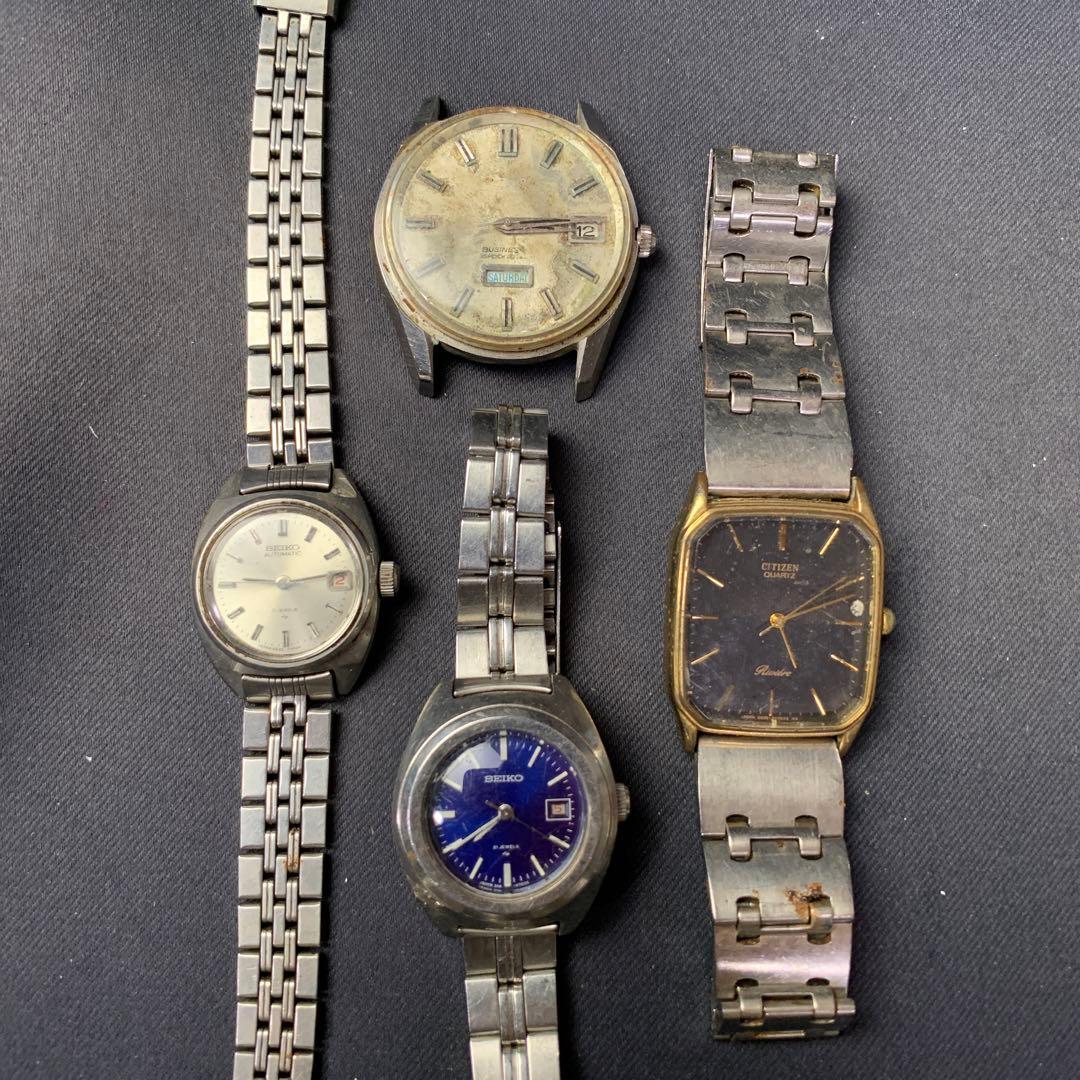 SEIKO,CITIZEN 腕時計 4本セットジャンク品 - メルカリ
