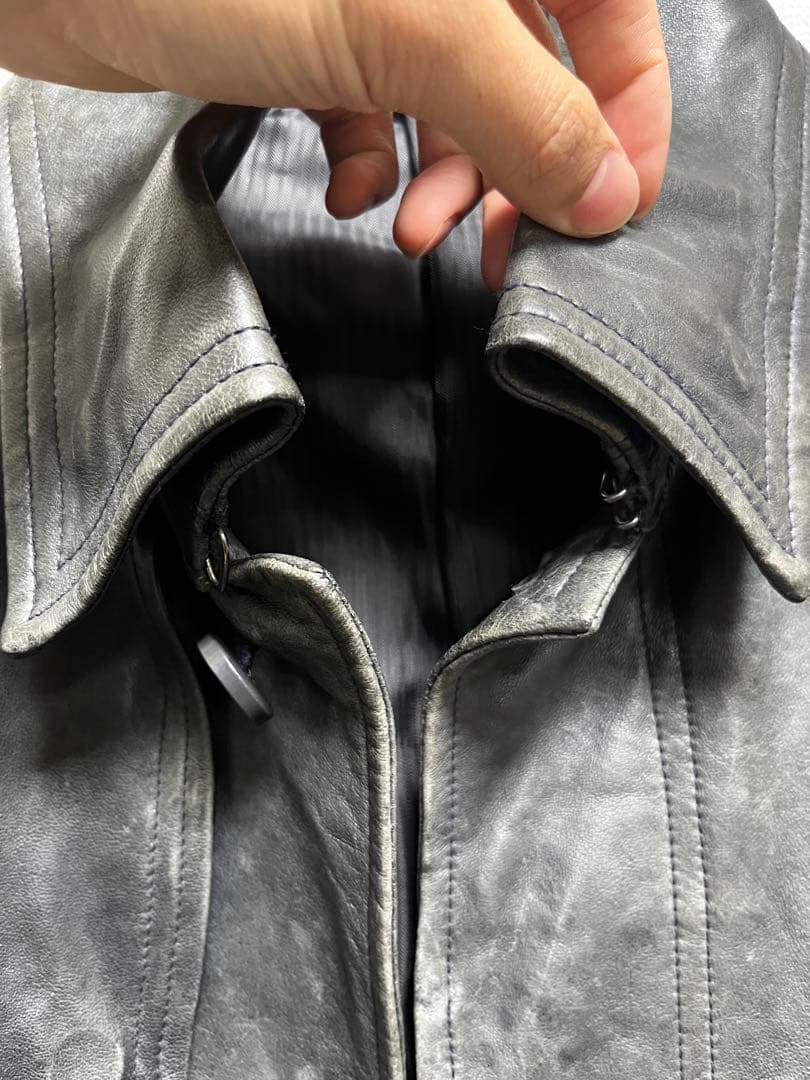 90s 00s tornado mart ラムレザー コート アーカイブ y2k - メルカリ