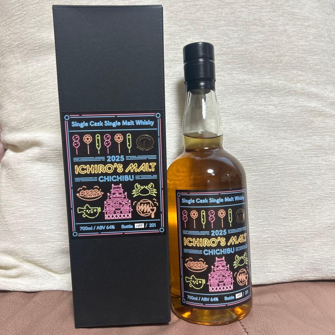 イチローズモルト　関西限定ラベル　シングルカスク　シングルモルト　201本限定 2026年最新】シングルカスク イチローズモルトの人気アイテム - メルカリ