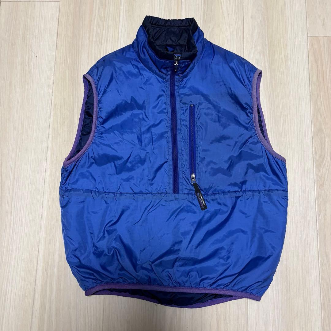 patagonia パフボールベスト　ブルー　XS usa製 97年製 90年代 USA製 Patagonia パタゴニア パフボールベスト ナイロン