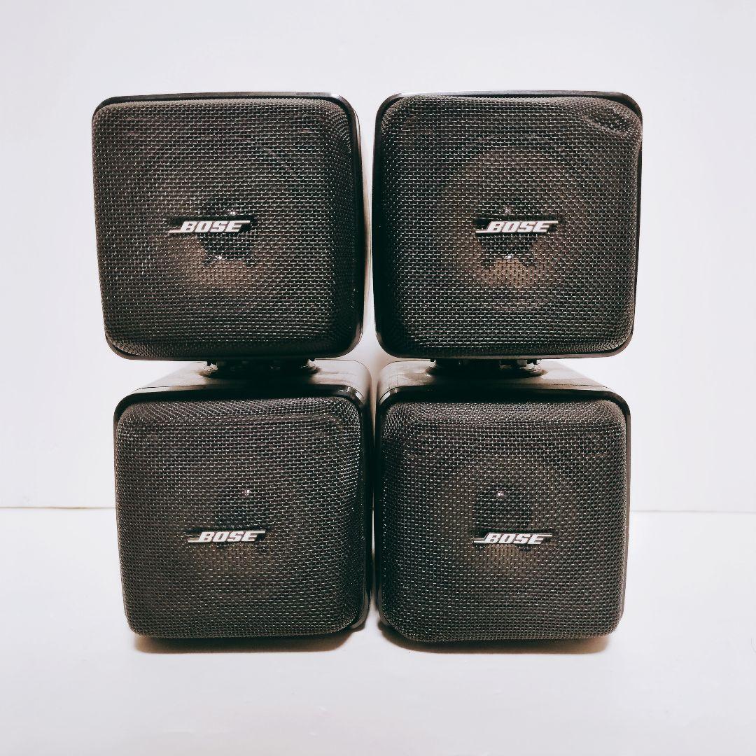 BOSE 501Z キューブスピーカー サテライトスピーカー ペア BOSEキューブスピーカーサテライトペア/501Z／専用スタンド2脚 - メルカリ