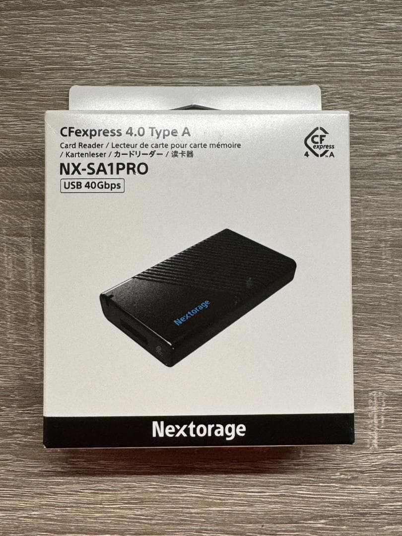 Nextorage NX-SA1PRO CFexpressリーダー 未使用開封済 Nextorageのカードリーダー｜TERU