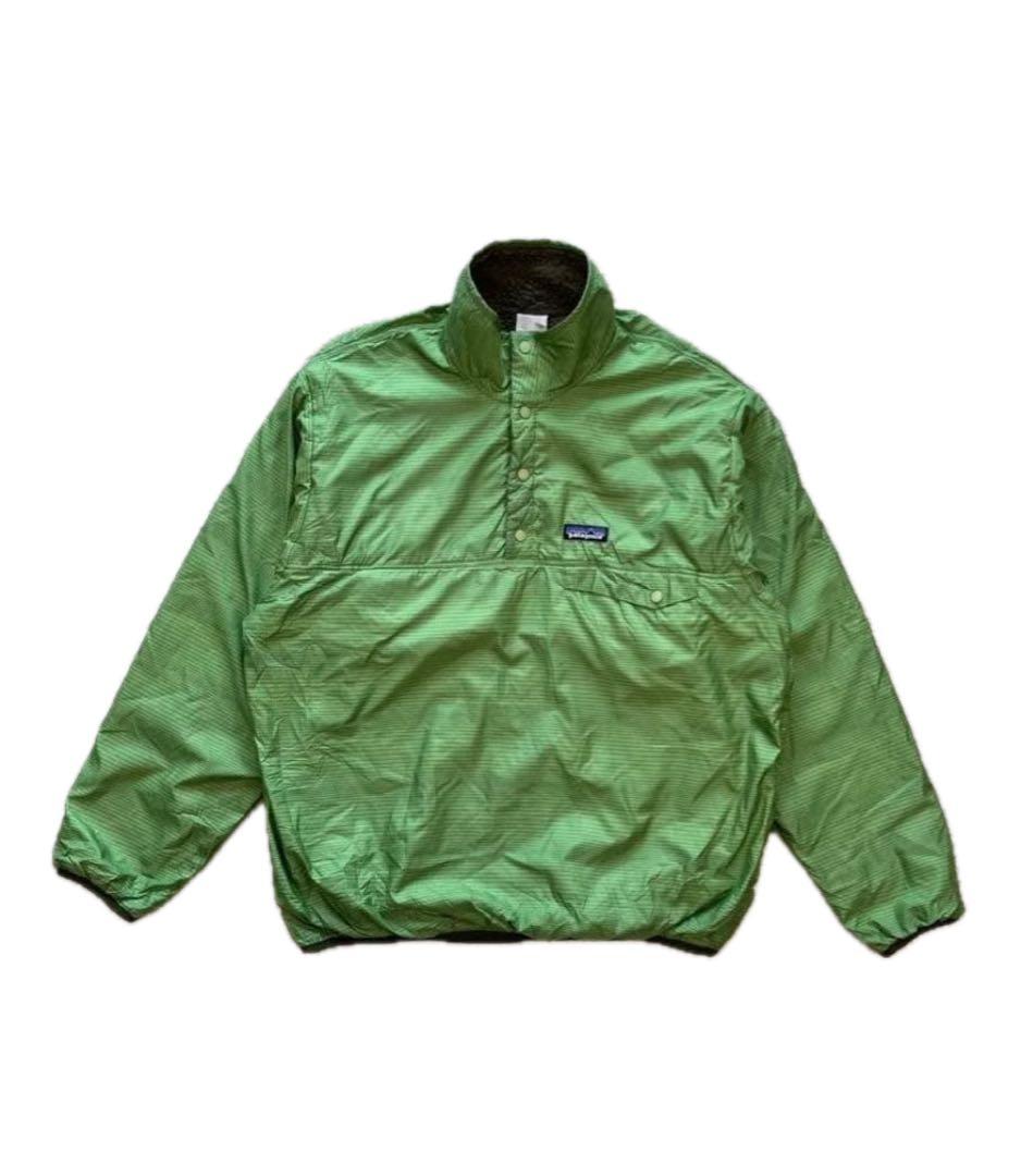 F*U様 00s Patagonia リバーシブルスナップT グリゼード M F 美品 パタゴニア グリセード リバーシブル スナップT 紺青 M 25385