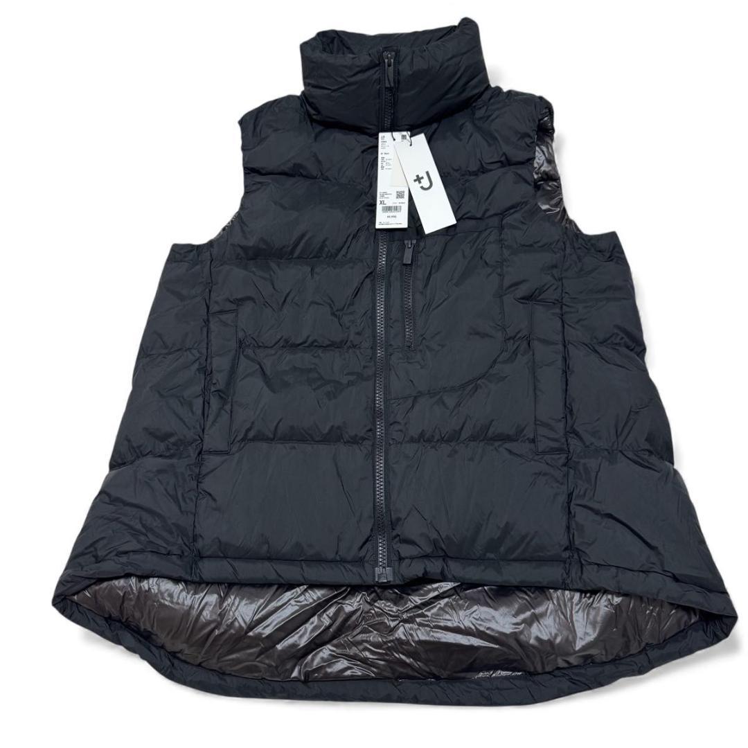 新品 タグ付き✨＋J　ユニクロ　ジルサンダー　ボリューム　ダウンベスト　黒　XL UNIQLO +J ボリュームダウンベスト 黒 Lサイズ 1回着用のみ美品 UNIQLO