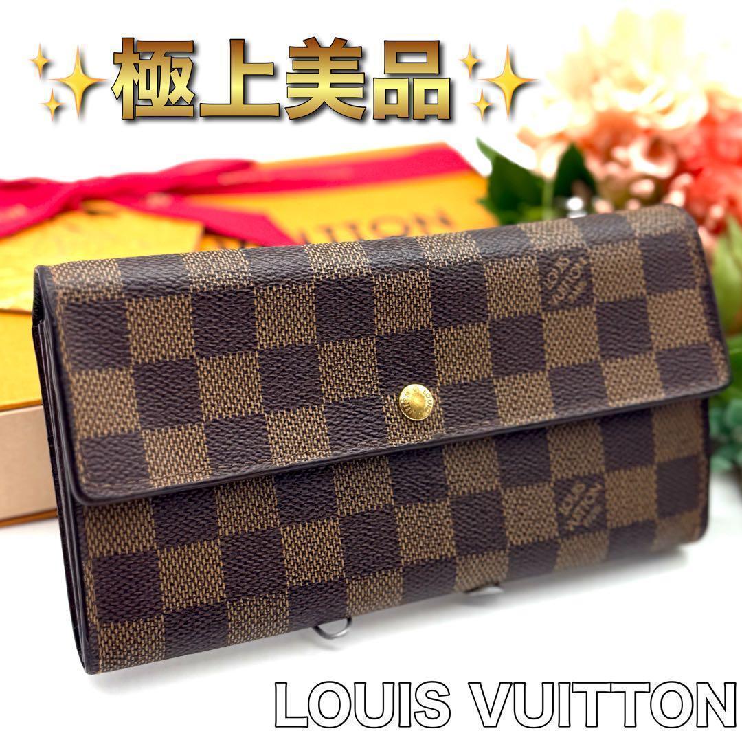 極上美品✨ルイヴィトン ダミエ ポルトフォイユ サラ 　長財布　ブラウン　L37 楽天市場】T【LOUIS VUITTON】【ルイ ヴィトン】 ポルトフォイユ・サラ