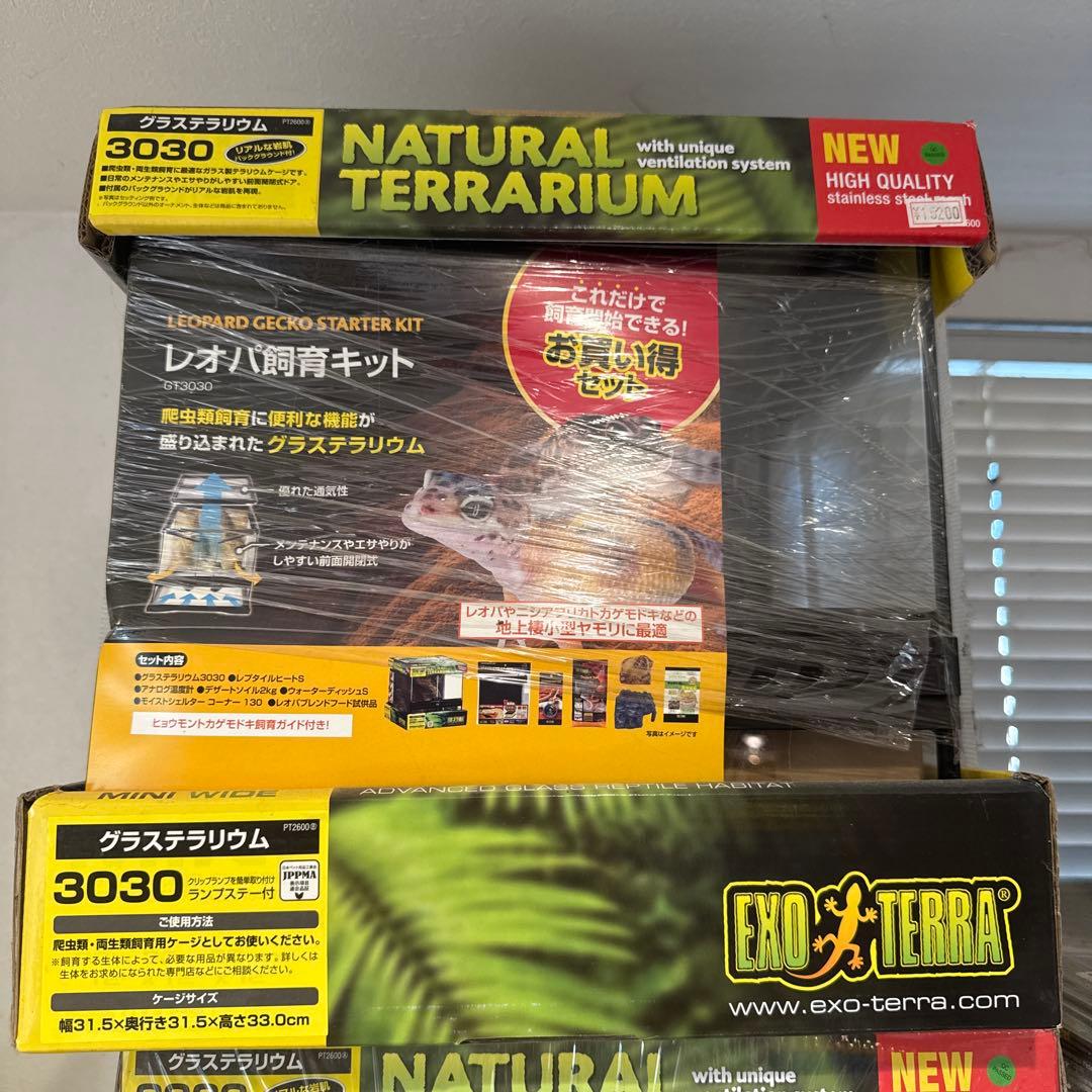 Exo Terra 3030 レオパードゲッコースターターキット 楽天市場】○【エキゾテラ】レオパ飼育キット GTP3030 EXOTERRA