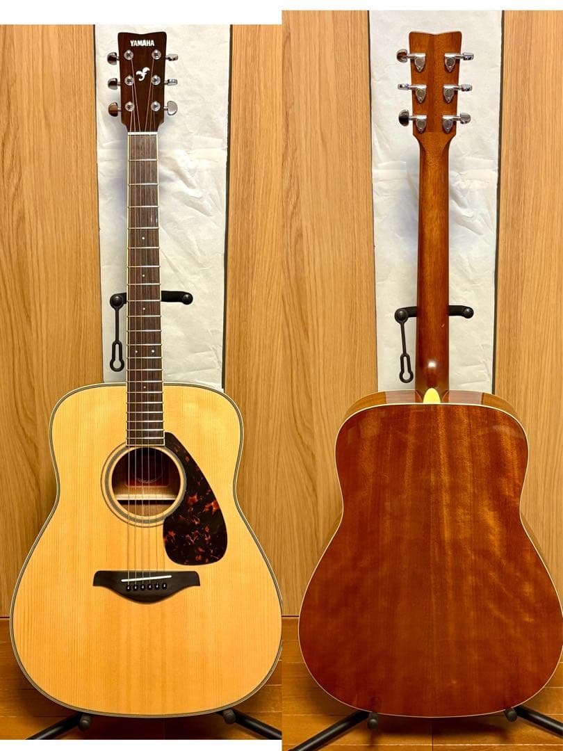 超美品 YAMAHA FG-720S トップ単板 低弦高調整済み 純正GB付き YAMAHA '14 FG720S – 京町家のギターショップ ライトニン