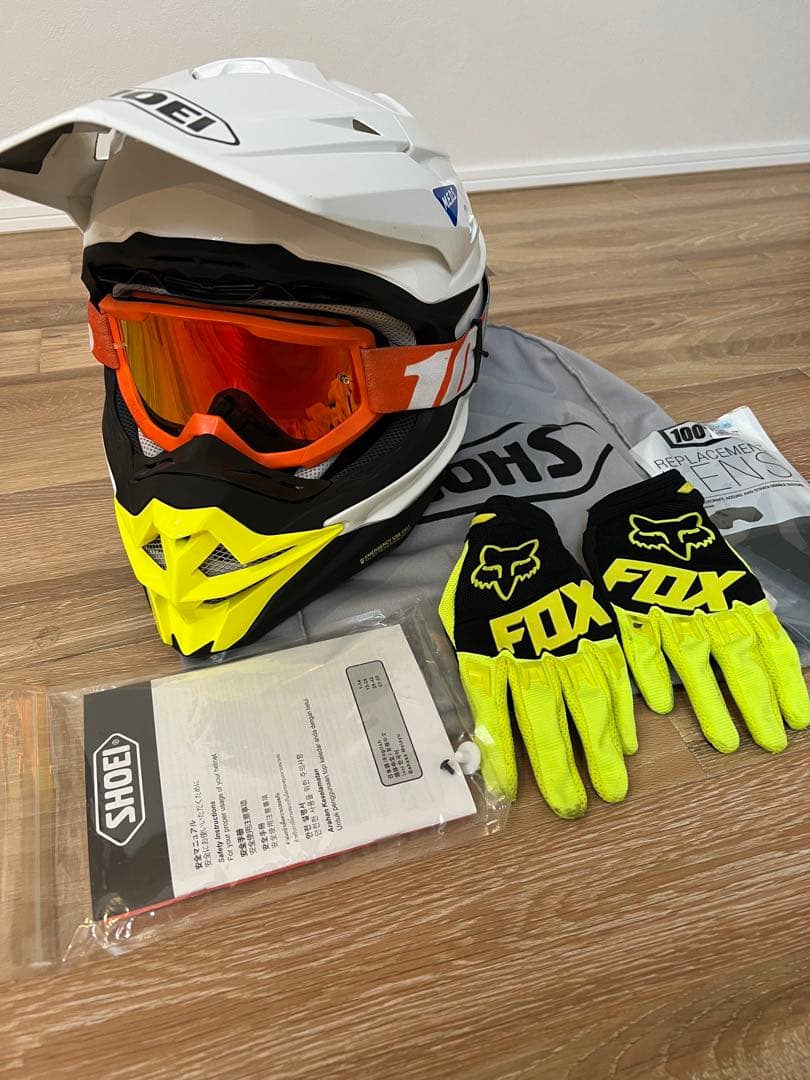 SHOEI オフロード ヘルメット VFX-WR 【59cm】L セット VFX-WR | OFF-ROAD HELMET｜ヘルメット SHOEI