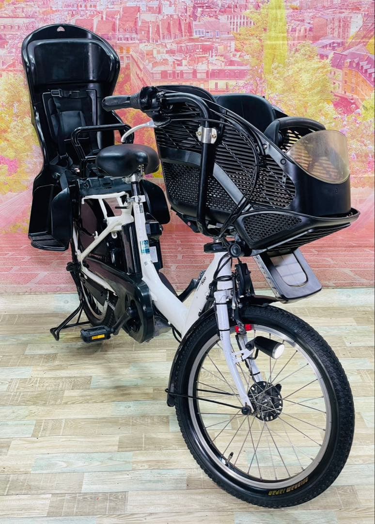 ZK3492 電動自転車 ヤマハ パスキス 子供乗せ 20インチ 送料無料