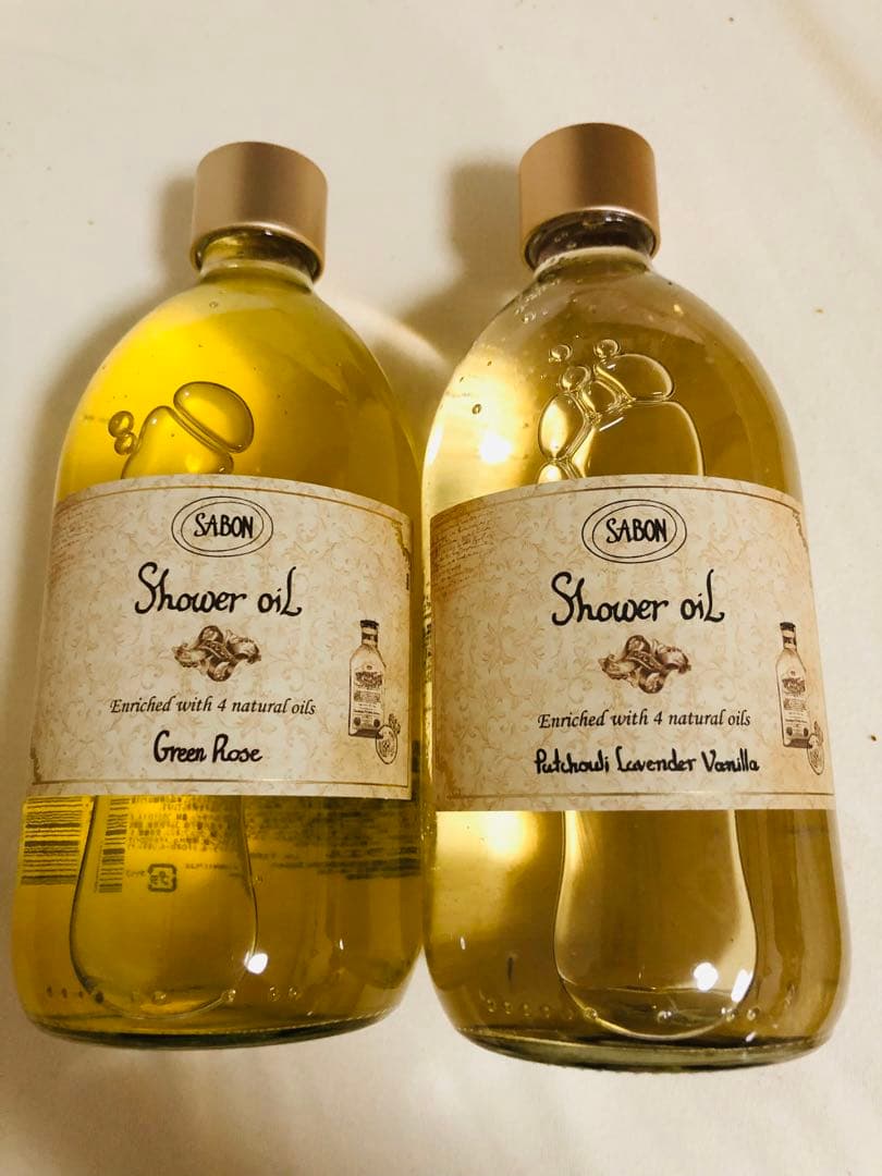 SABON シャワーオイル　パチュリラベンダーバニラ・グリーンローズ 203286_1.jpg?12111145