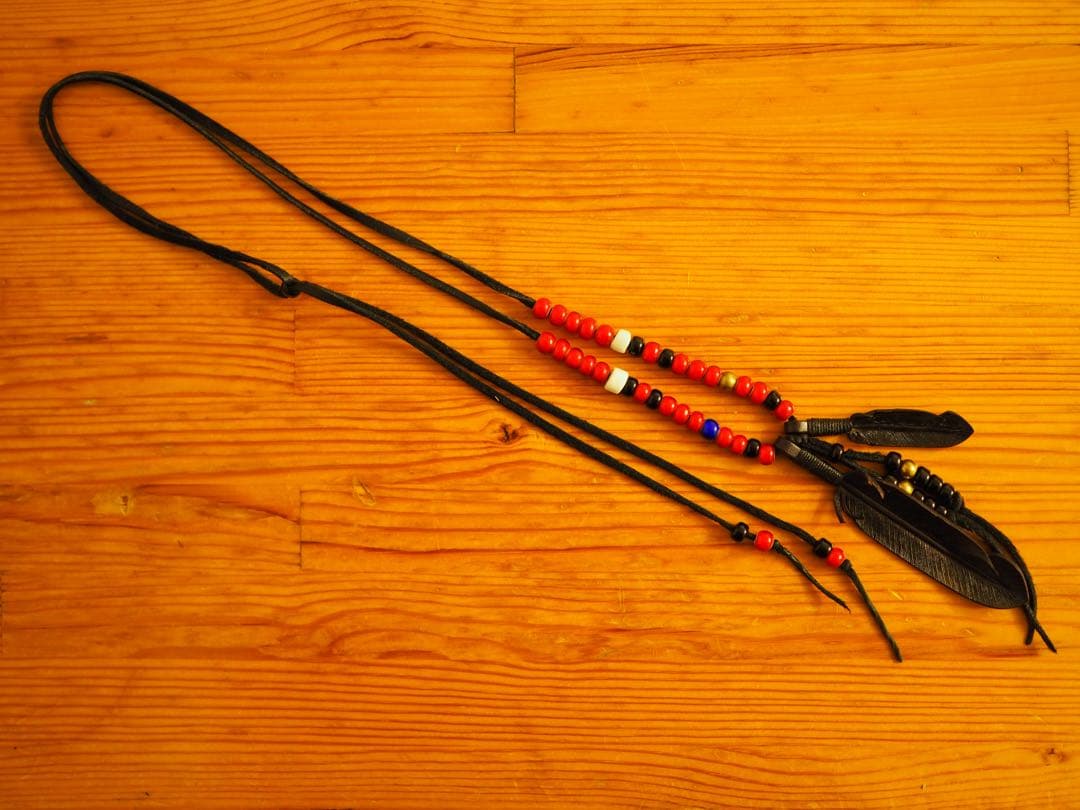 Rooster King & Co. ジョニーデップ レザー＆ビーズネックレス 楽天市場】ROOSTERKING & CO. ルースターキング&カンパニー