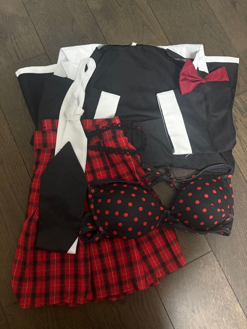 江ノ島盾子 コスプレ 衣装＋ウィッグ ダンガンロンパ 希望の学園と絶望の高校生 江ノ島盾子 コスプレ