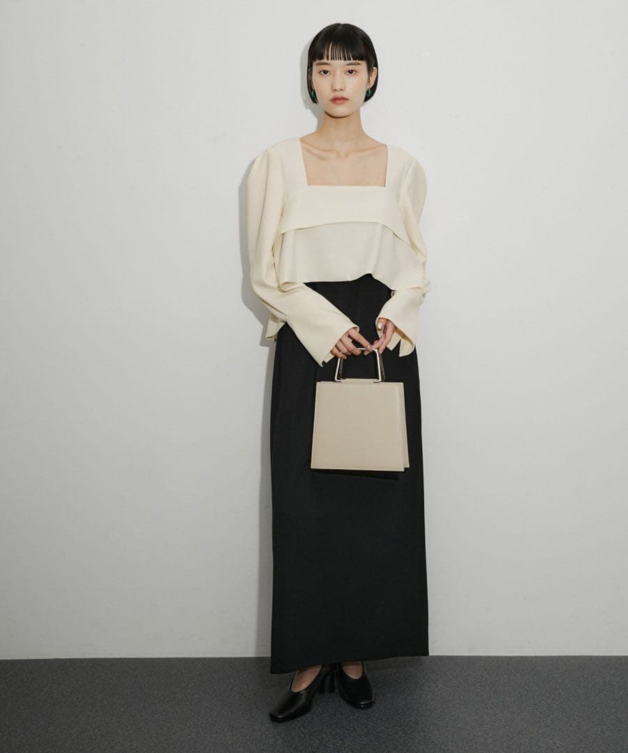 ADAM ET ROPÉ FEMME アダムエロペ　ペプラムドレス　36サイズ ADAM ET ROPÉ FEMME(アダム エ ロペ ファム) / 【サステナブル