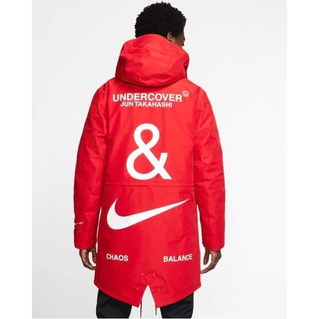 ナイキ×アンダーカバー　3レイヤーフィッシュテールパーカー　ジャケット　コート 中古・古着通販】NIKE (ナイキ) UNDERCOVER (アンダーカバー) 3