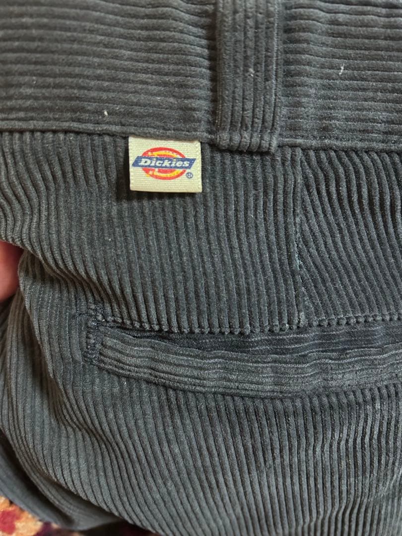 80s Dickies チビタグ コーデュロイ　ネイビー W32L32 USA製 2026年最新】ディッキーズ コーデュロイ チビタグの人気アイテム