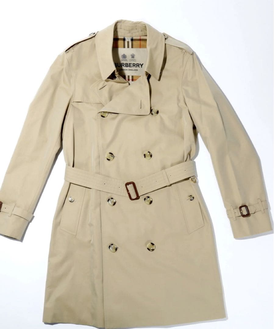 バーバリーメンズトレンチコート　チェルシー未使用　並行輸入品 BURBERRY（バーバリー） メンズ アウター トレンチコート 冬 ビジネス