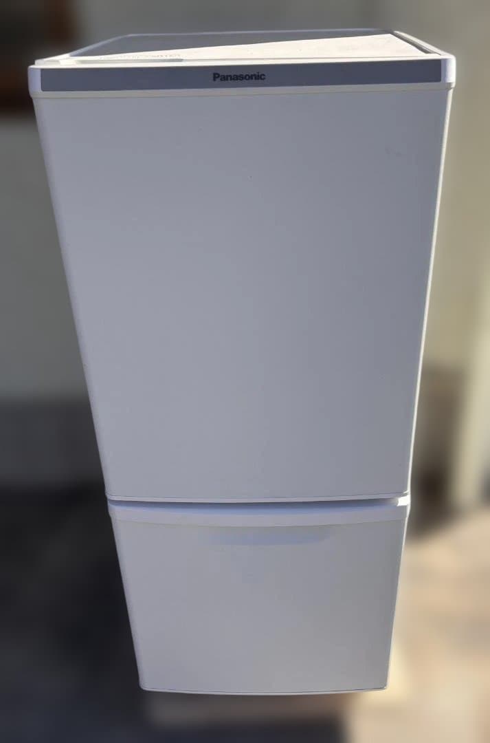 パナソニック ノンフロン冷凍冷蔵庫 NR-B14DW-W 2021年製 冷蔵庫 パーソナルタイプ マットビターブラウン NR-B14DW-T [138L /2