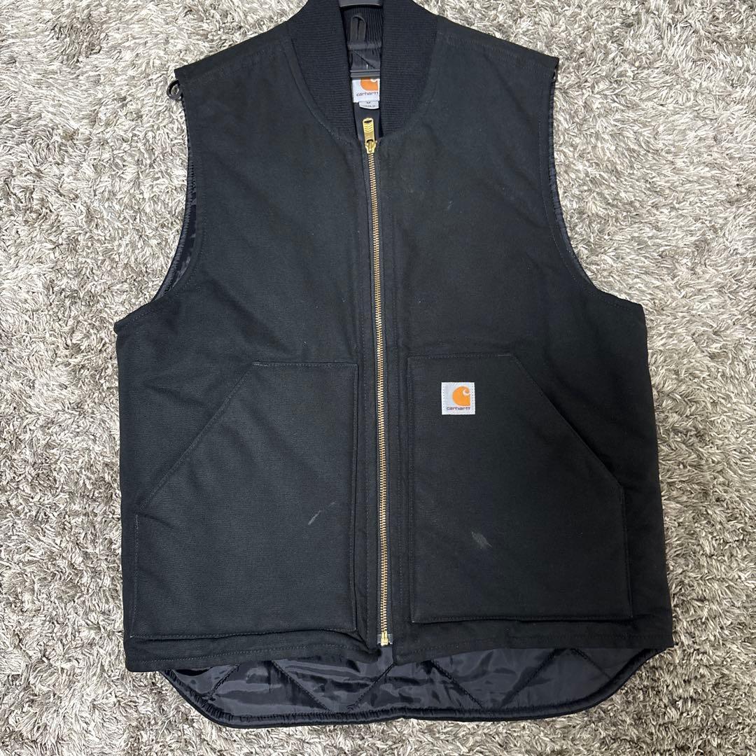 Carhartt ブラック ジップアップベスト Carhartt（カーハート） ベスト ジレ CARHARTT / カーハート /フリース