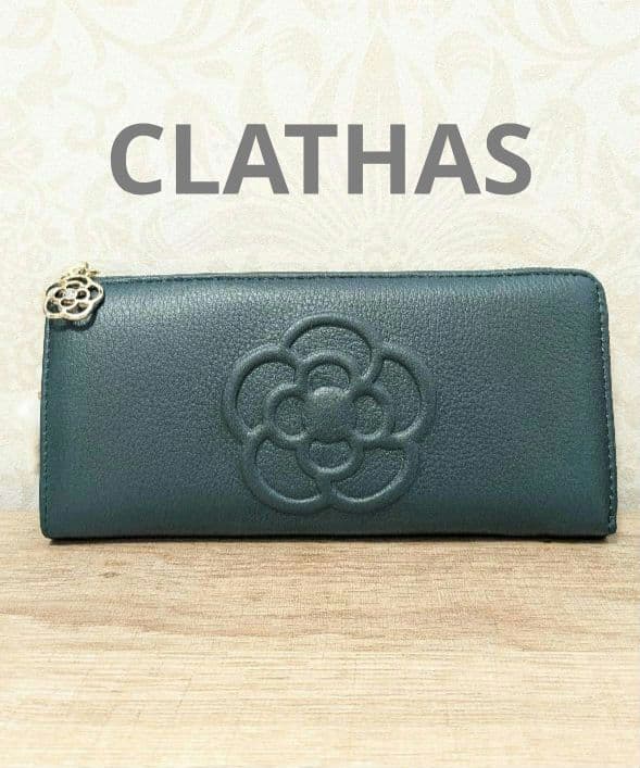 CLATHAS 長財布 ディープグリーン クレイサス CLATHAS レミー L字長財布 （グリーン） -人気ブランドの