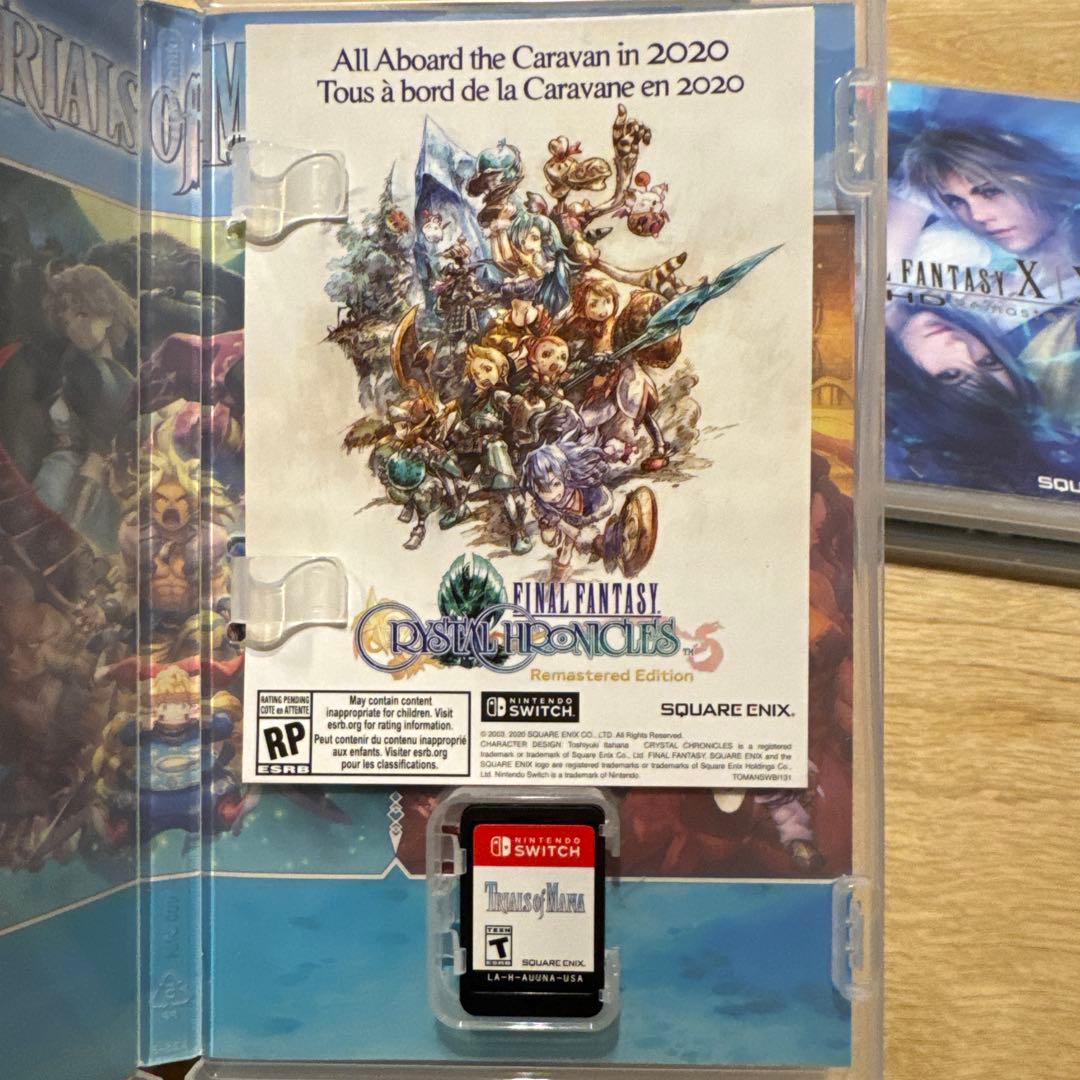 JRPGSのソフト6本 (FFX/X2,… etc) switch - メルカリ