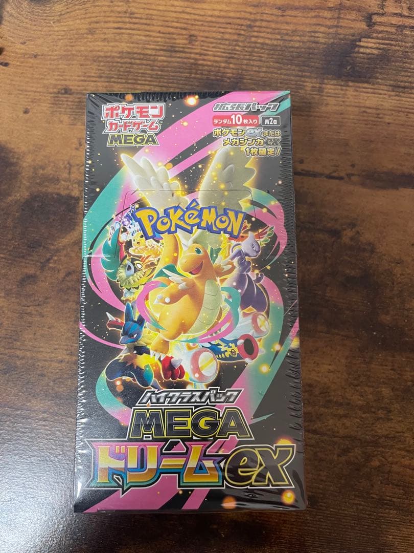 シュリンク付き ポケモン ポケモンカードゲーム MEGAドリームEX シュリンク付き】ポケモンカードMEGA ドリーム ex 6BOX