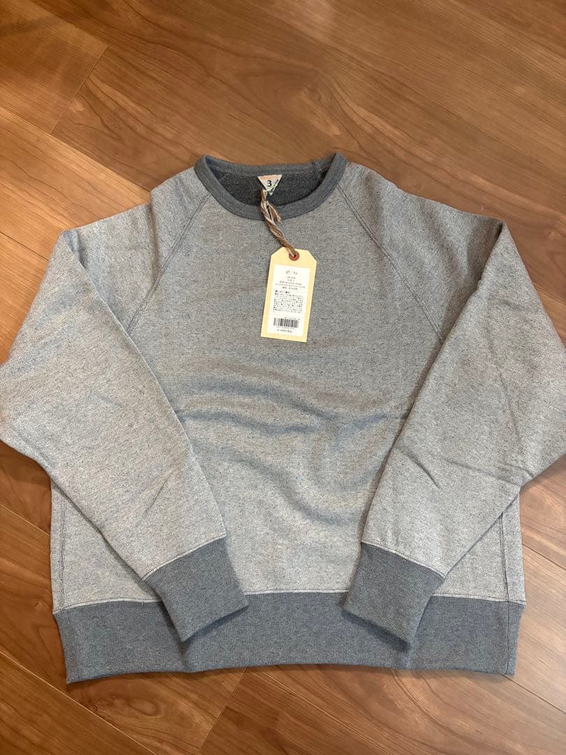 フィルメランジェ 裏毛カシミア スウェットUTT ウット 3 定価41800円 FilMelange（フィルメランジェ） バード カンピオーネ裏毛 クルー