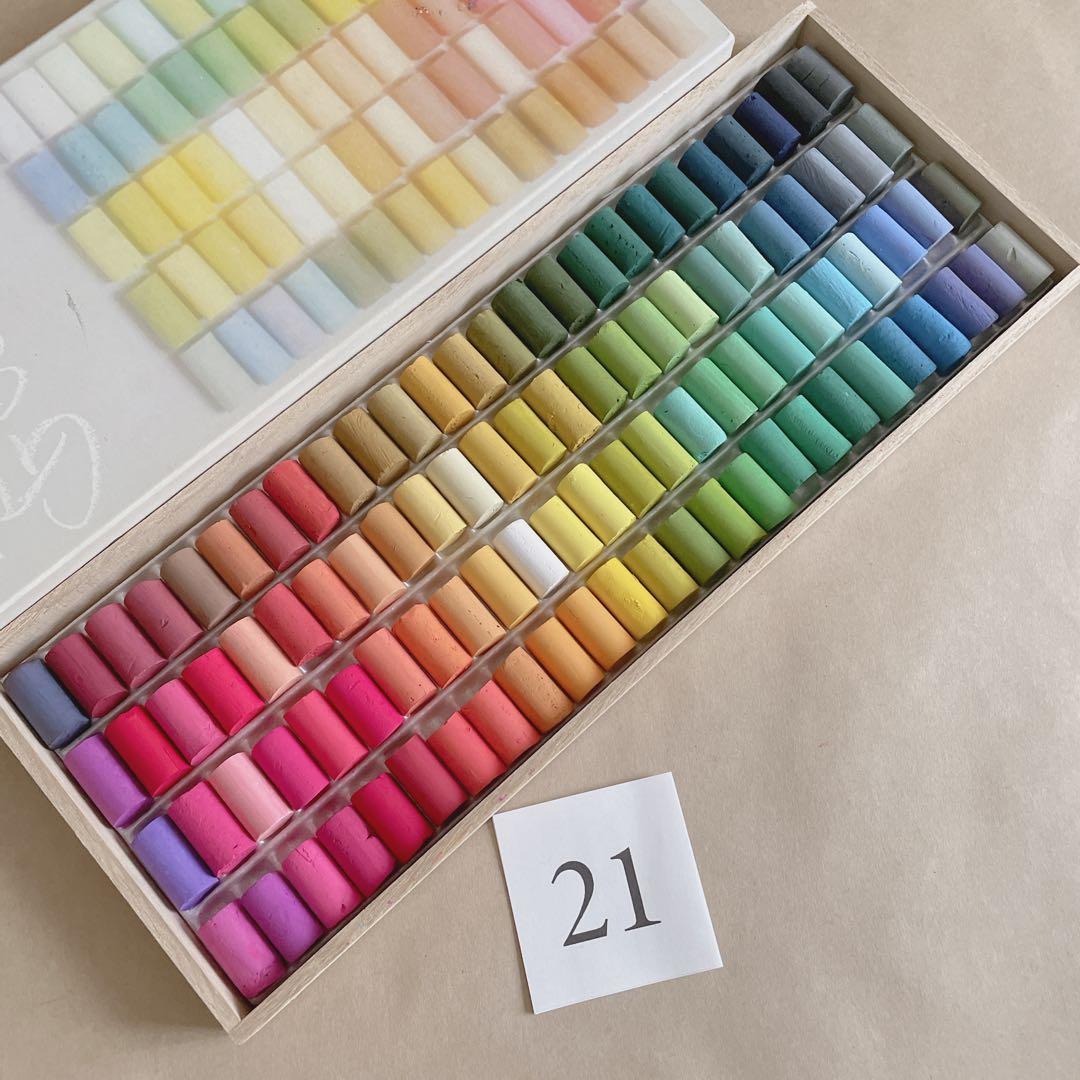 ㉑GONDLA SOFT PASTELS 100色 ゴンドラ ソフトパステル ゴンドラパステル 100色セット | ゆめ画材