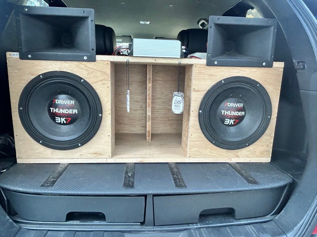 タランプス3K7 ウーファー 2個セット カースピーカー 車 スピーカー 10cm 2個セット ツイーター ウーハー 車